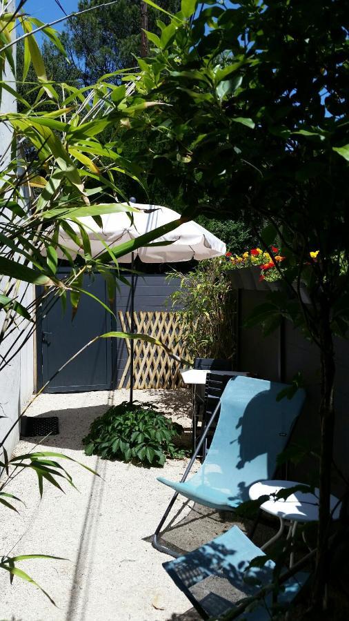 Studio Charmant Et Calme Villeneuve Les Avignon Entree Et Cour Independantes Climatisation Piscine Parking Eksteriør billede